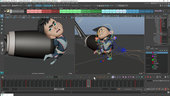 Animating a Complex Fight Action Sequence in Maya